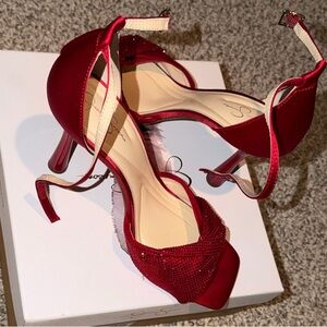 Jessica Simpson Elegant Red Women's Heels